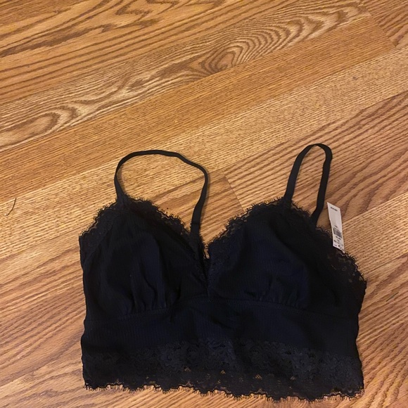 Aerie Elegant Black Lace Bralette - Picture 5 of 7
